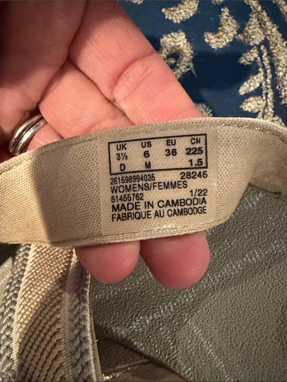 Clarks Tan Crisscross Comfort Slide Sandals - Picture 7 of 9
